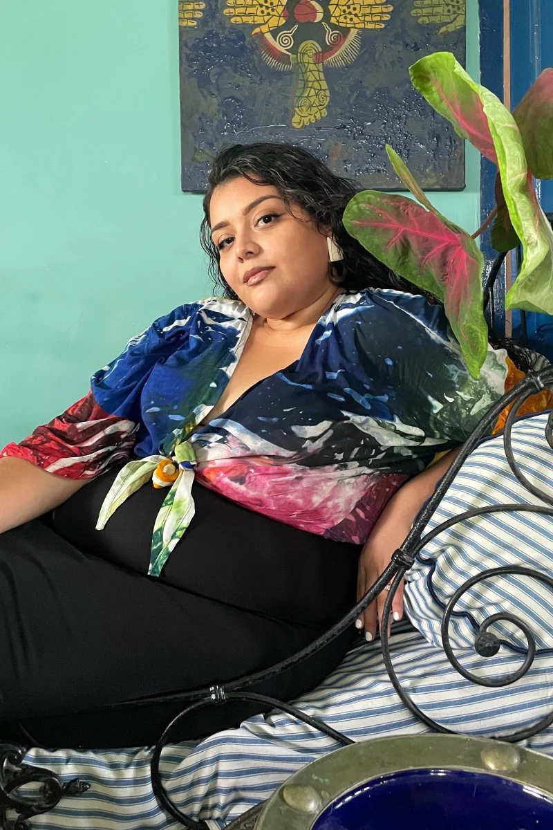 Epo Tie Top in Together - Image 12