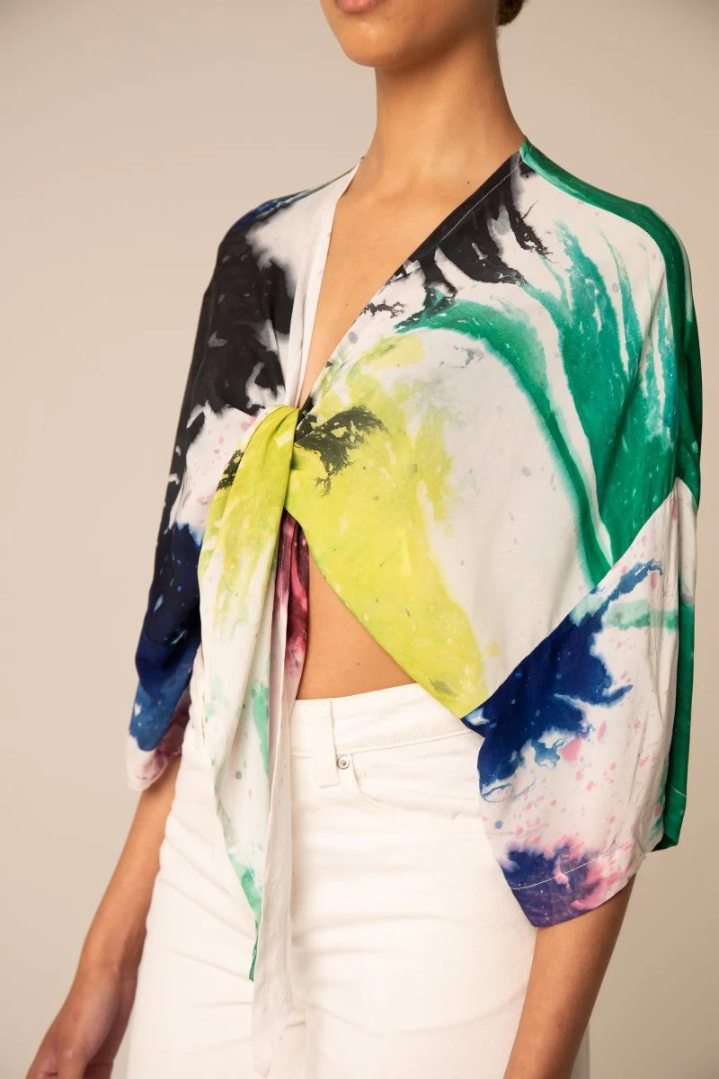 Epo Tie Top in Together - Image 9