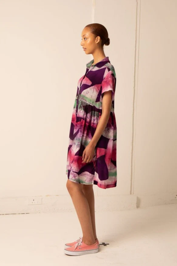 Helia Dress in Milvo - Image 5