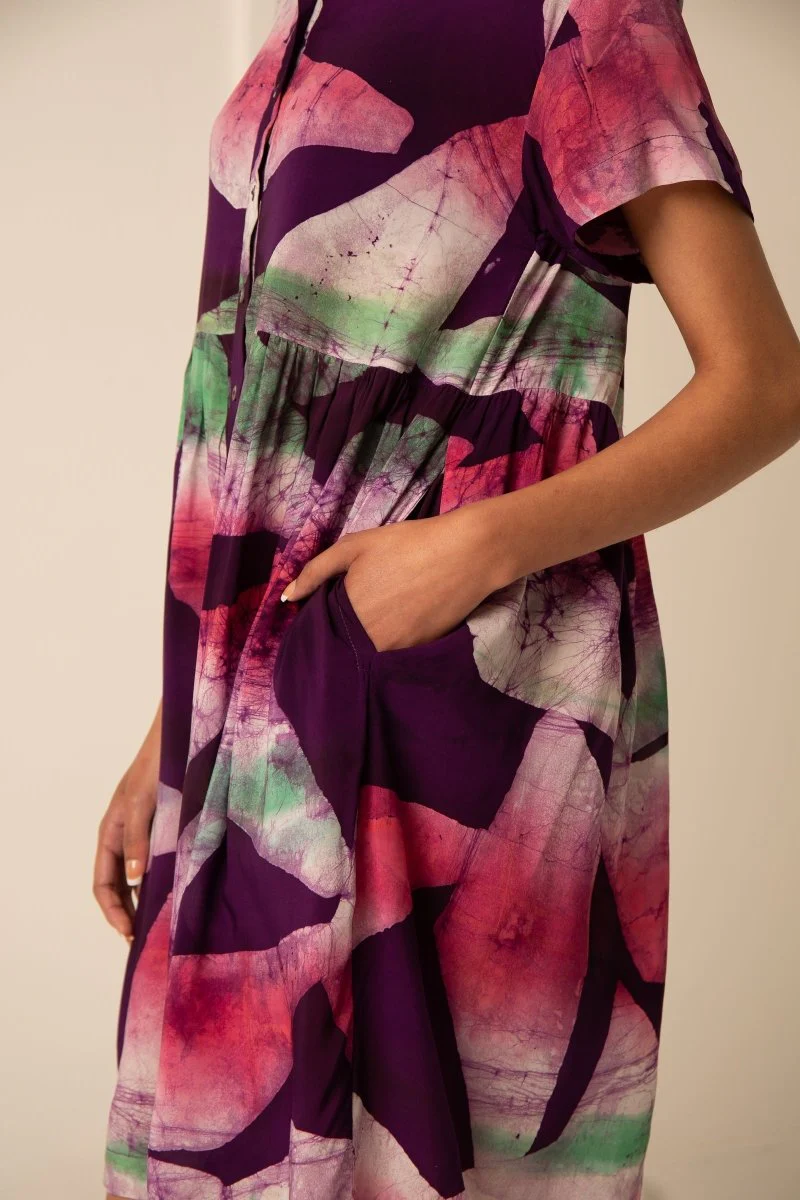 Helia Dress in Milvo - Image 6
