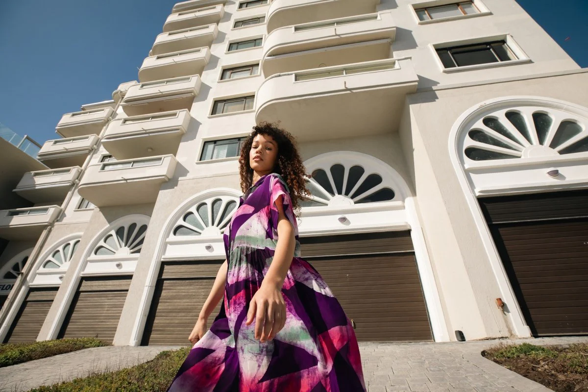 Helia Dress in Milvo - Image 7