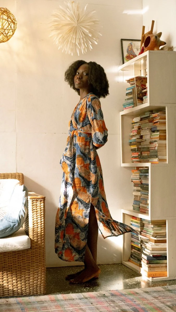 Letsa Dress in Bergamot - Image 15