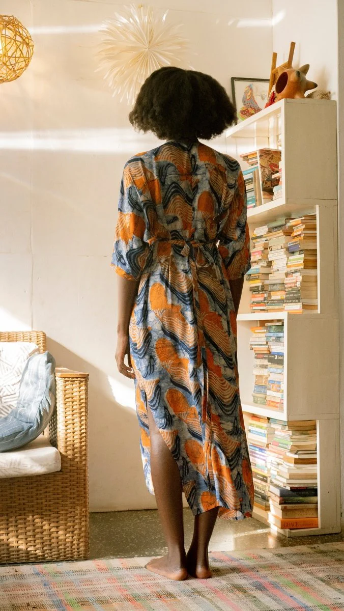 Letsa Dress in Bergamot - Image 17