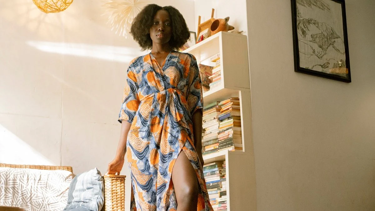 Letsa Dress in Bergamot - Image 19