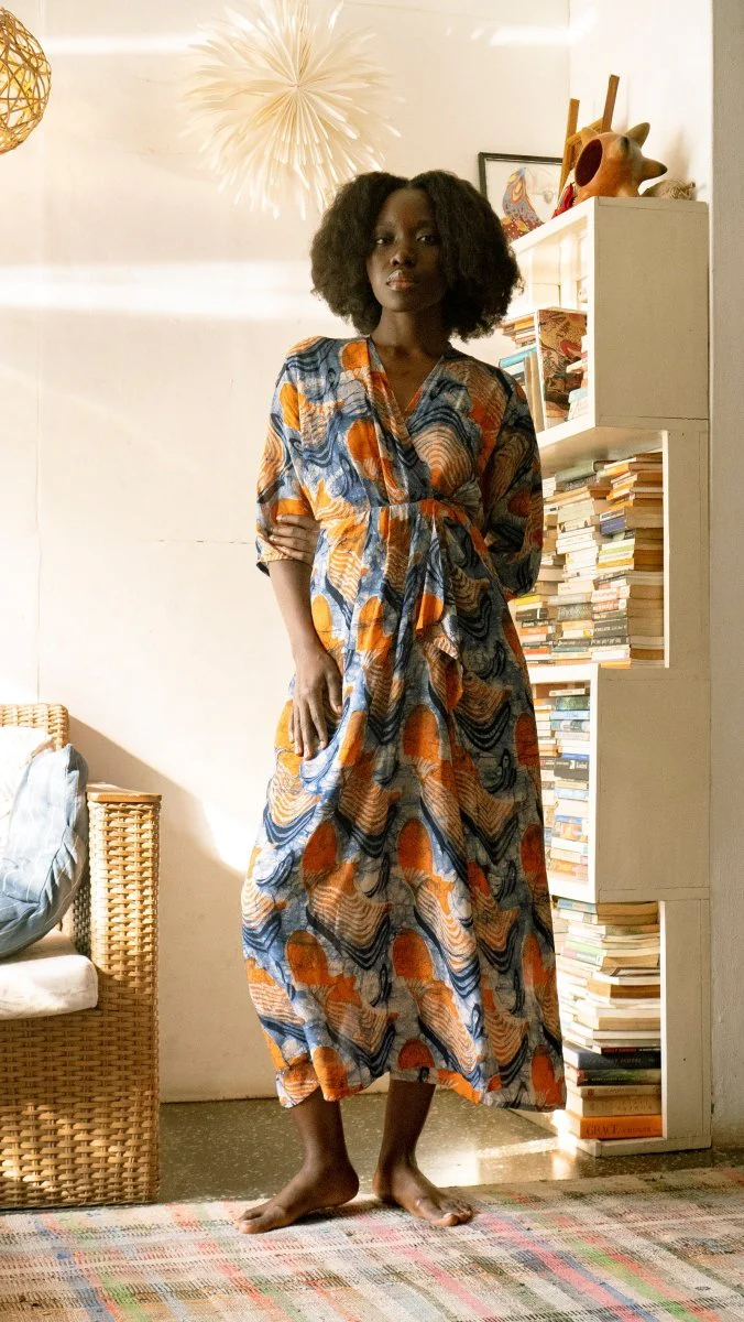 Letsa Dress in Bergamot - Image 9