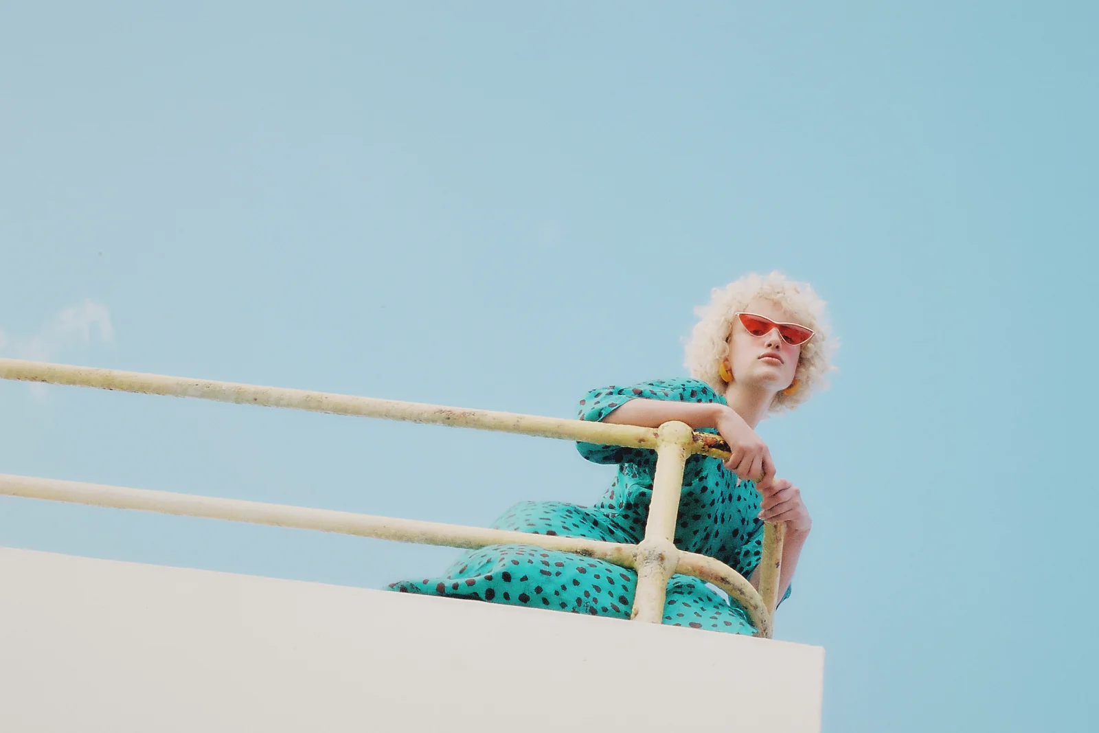 Letsa Wrap Dress in Baby Giraffe - Image 13