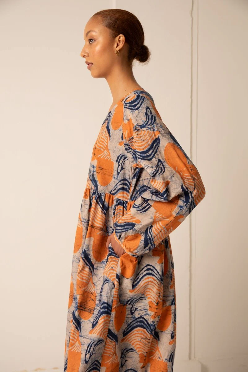 Mariam Dress in Bergamot - Image 4