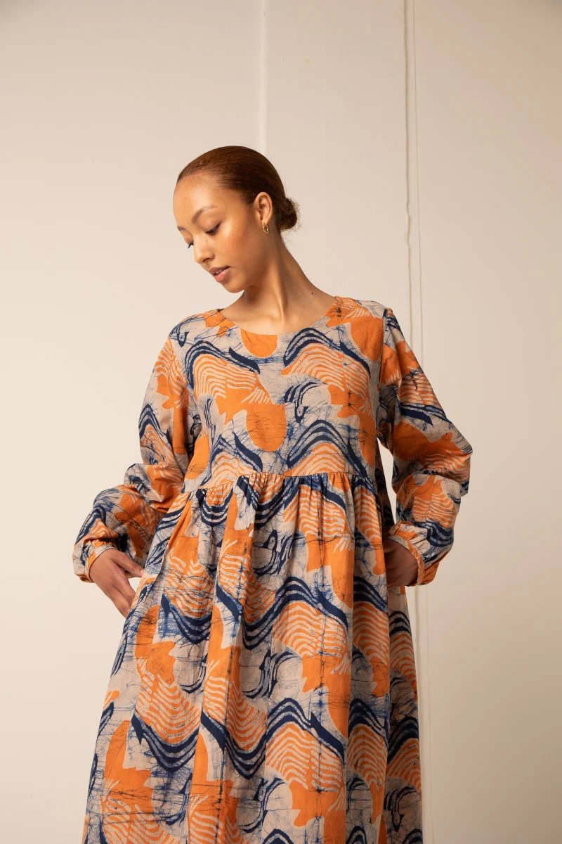 Mariam Dress in Bergamot - Image 6